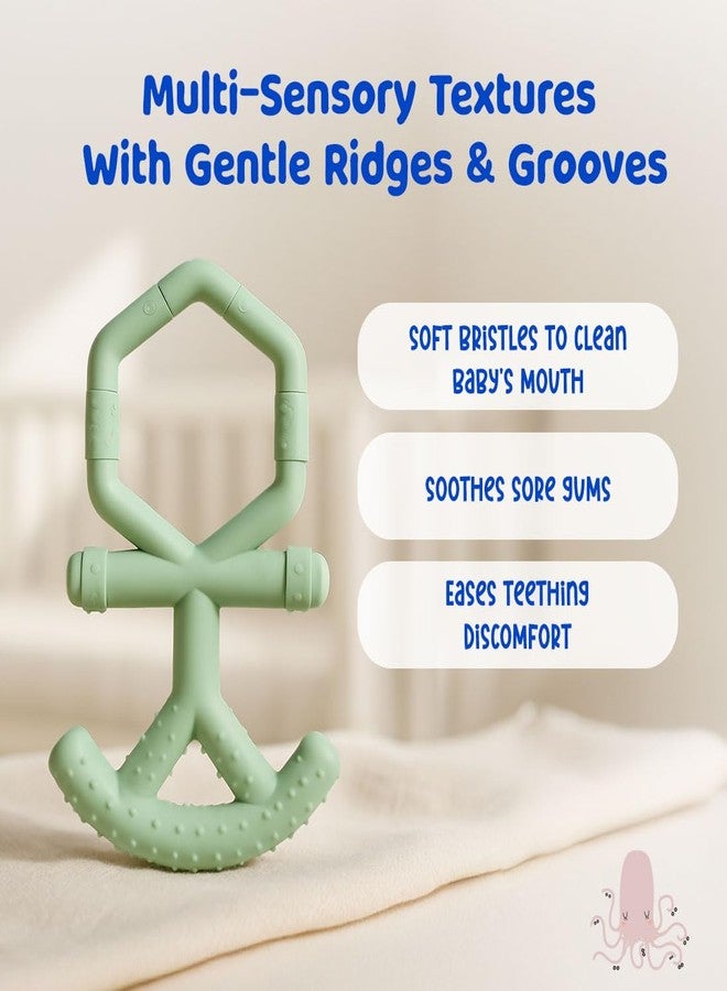 BUMTUM Soft Silicone Baby Teether, Teether for 6 to 12 Months Baby |Bpa Free Teething Toys for Babies| Infants & Toddlers| Anchor -2Pcs - Image 5