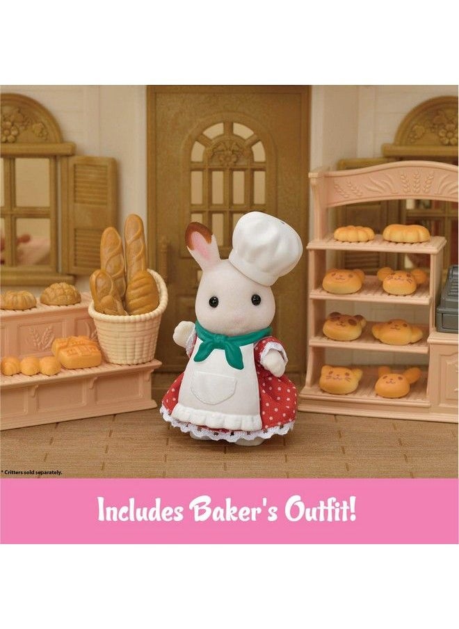 Calico Critters - Bakery Shop Starter Set Toy Dollhouse Furniture And Accessories Set For Red Roof Cozy Cottage Family Picnic Van - Image 1