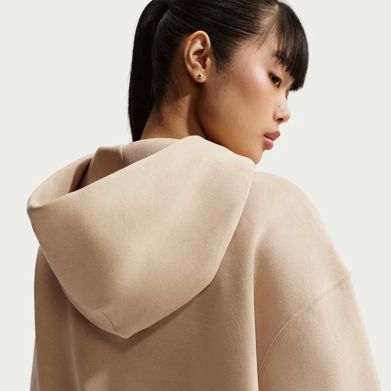 نايكي Women's Sportswear Phoenix Fleece Henley Hoodie