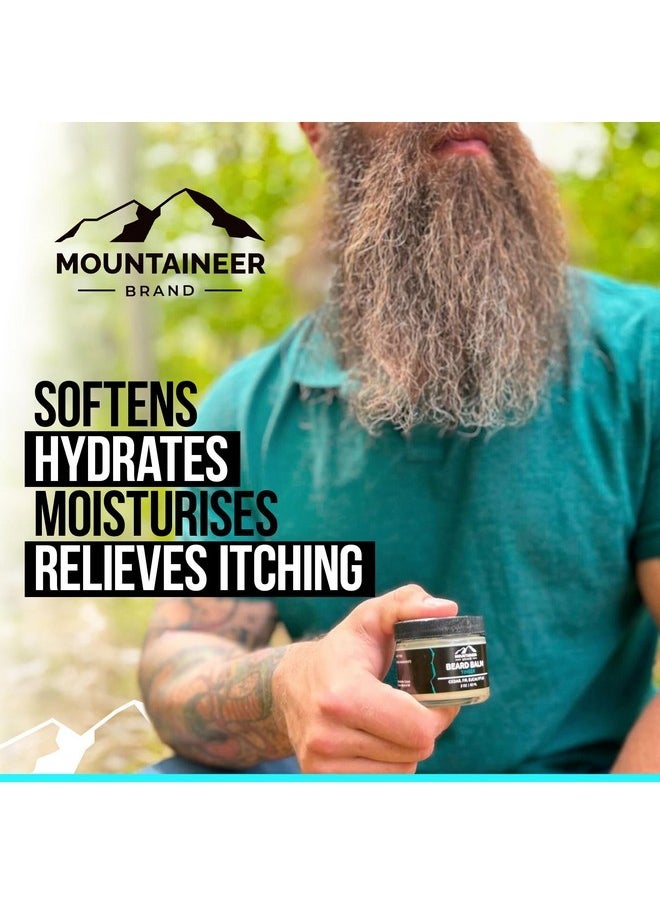 mountaineer brand Mountaineer Brand All Natural Biotin Beard Growth Balm | Made in USA | Beard Conditoner and Softner | Moisturize and Hydate | 2 oz  - Image 4