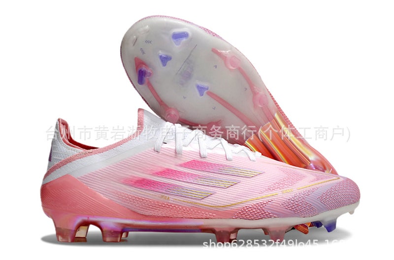 Pure Original F50 Football Shoes Low-Top Waterproof Fg Long Spike Air Cushion Shoes Export Professional Competition Shoes - Image 1