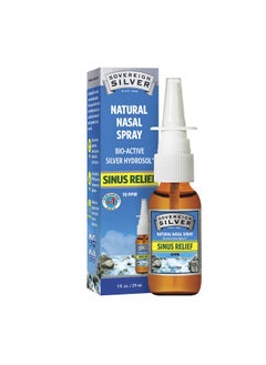 Sovereign Silver Bioactive Silver Hydrosol For Immune Support 10 Ppm 1 Oz Nasal Spray  - Image 1