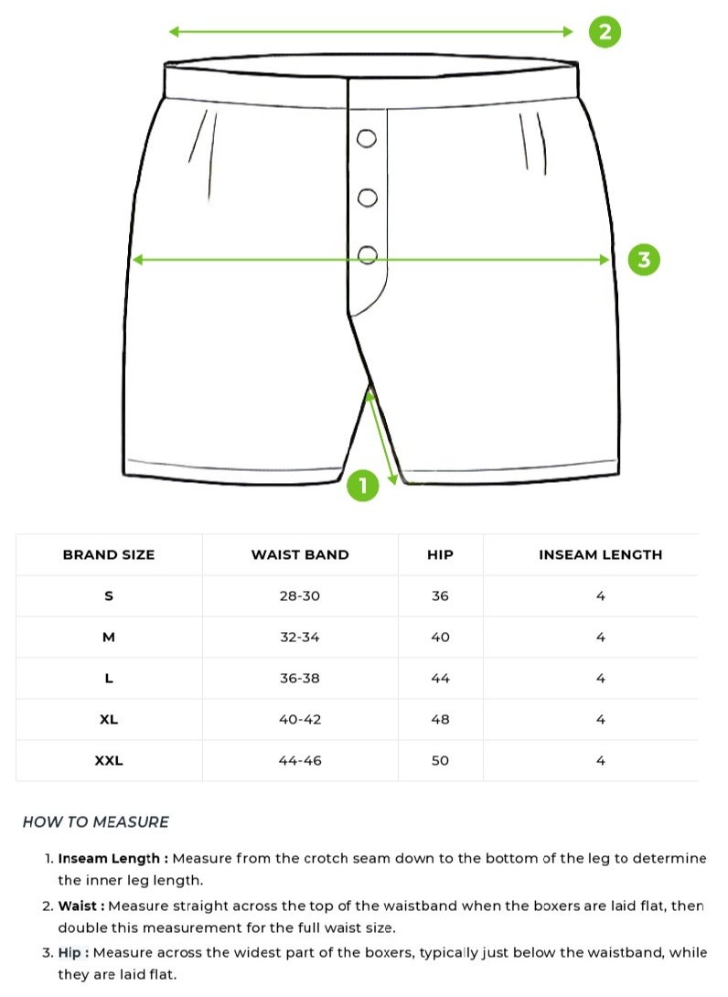 THE BEAR HOUSE Mens Cotton Boxers Multipack Soft Breathable Underwear for Men Loose Fit Comfortable Boxer Shorts for Daily Wear - Image 4