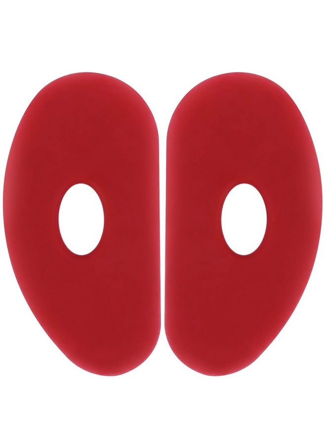 IMPRESA - Soft Ribs For Pottery Pack Of 2 Ultrasoft Red Silicone Shaping Pottery Tools For Crafting Smooths And Shapes While Removing Finger Marks Ideal For Wheel Throwing And Handbuilding - Image 1