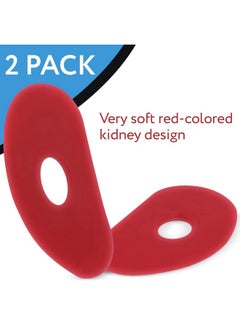 IMPRESA Soft Ribs For Pottery Pack Of 2 Ultrasoft Red Silicone Shaping Pottery Tools For Crafting Smooths And Shapes While Removing Finger Marks Ideal For Wheel Throwing And Handbuilding  - Image 5