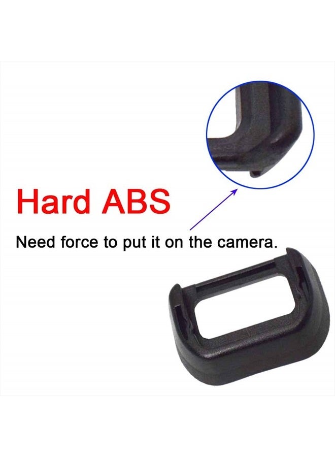 ULBTER Eyepiece Eyecup Viewfinder Eye Cup for Sony Alpha A6500 A6400 A6600 Camera for viewfinder (2-Pack),ULBTER FDA-EP17 Eyepiece Eye Cup with Hot Shoe Cover (FAD-EP17) - Image 3