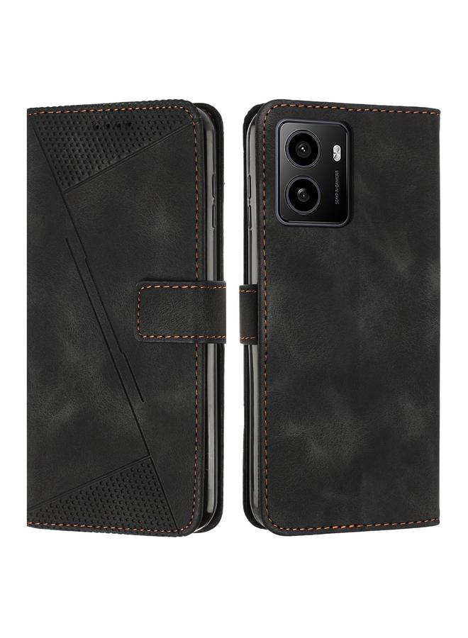 The Bros Phone Case For HMD Pulse Pro Dream Triangle Leather Phone Phone Case with Long Lanyard - Image 1