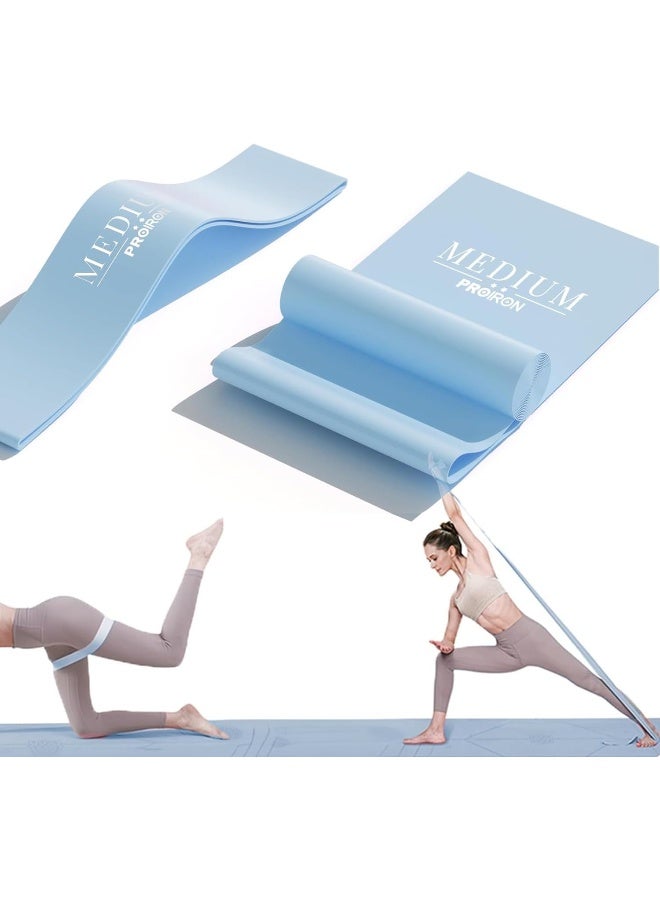 PROIRON PROIRON 2 in 1 Resistance Bands Set - Includes Resistance Loop Bands, Physical Therapy Bands for Home Fitness, Stretching, Strength Training, Physical Therapy, Elastic Workout Bands for Whole Body - Image 1