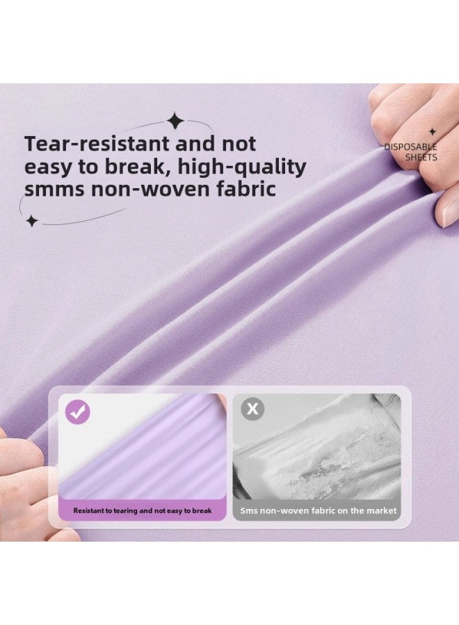 Travel Disposable Sleeping Bag Hotel Thickened Dirty-separated Single Double Bed Supplies Train Sleeper One-piece-Color:Individually Packaged | Sterilized And Can Sleep Naked-Specifications:5 Pieces (upgraded Fabric/business Travel Portable) - Image 4