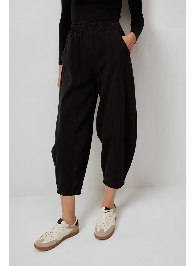 Touche Elastic Waist Shalwar Trousers - Image 3