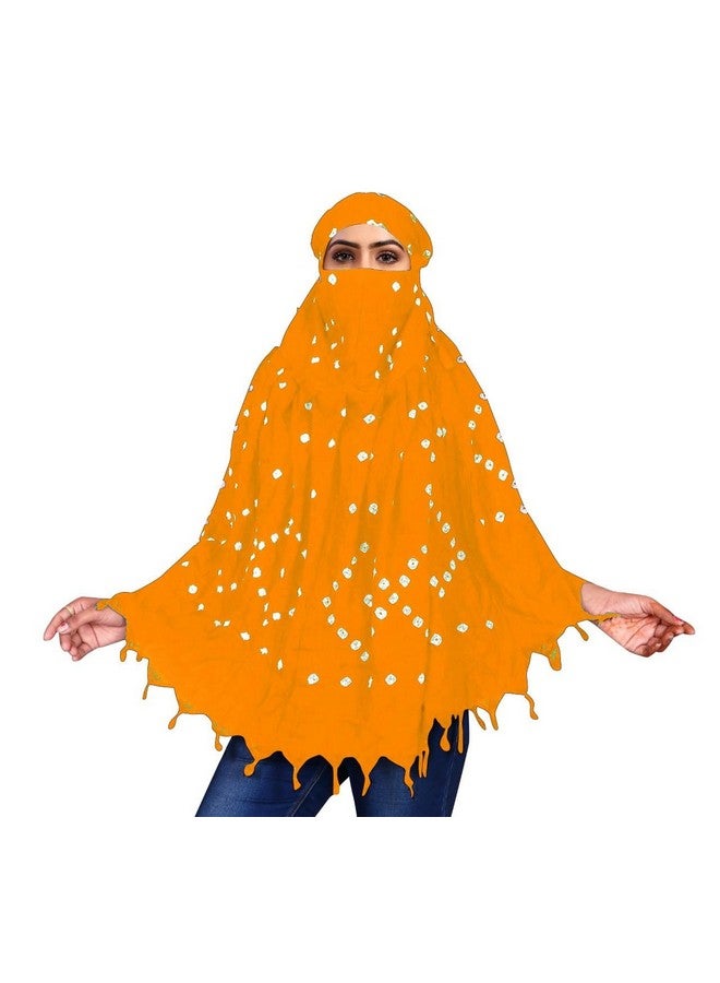 Six Sigma SIXSIGMA® Cotton Long Scarf Cum Mask | Color Printed Design | Universal Size | For Girl & Women | Breathable Sun Protection Light Weight - Image 1