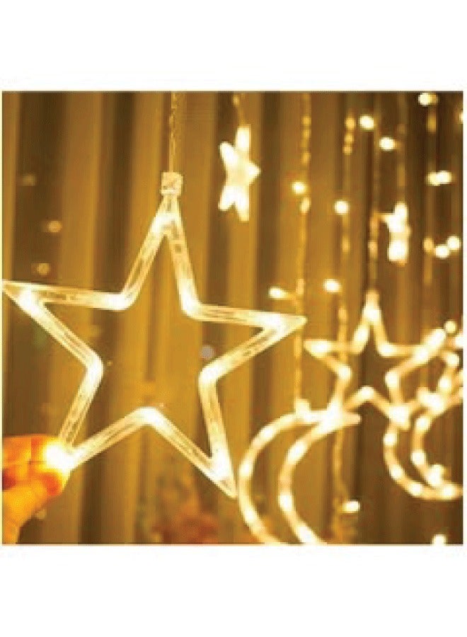 Crescent and Star Curtain - Ramadan Decoration - Image 2
