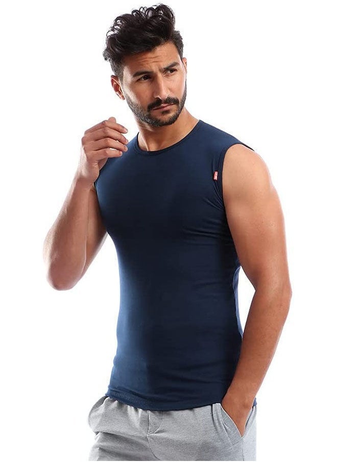COTTONIL Round Neck Sleeveless Undershirts 