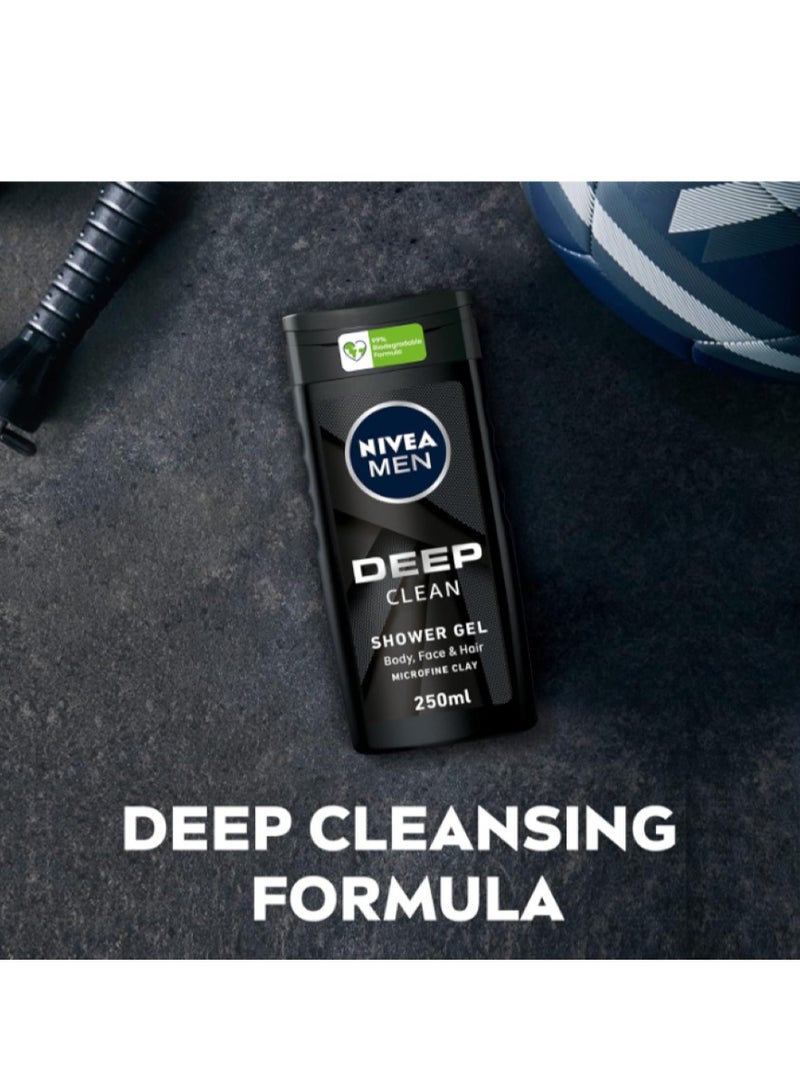 نيفيا جل استحمام للرجل تنظيف عميق 250 مل - Image 3