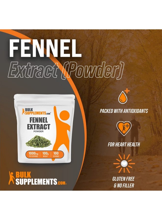 BULKSUPPLEMENTS.COM Fennel Extract Powder Fennel Supplements 1000Mg Of Fennel Seeds Extract Per Serving Fennel Seed Powder (100 Grams 3.5 Oz) - Image 3