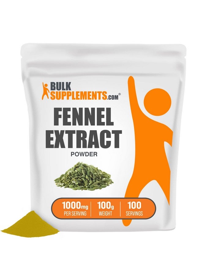 BULKSUPPLEMENTS.COM Fennel Extract Powder Fennel Supplements 1000Mg Of Fennel Seeds Extract Per Serving Fennel Seed Powder (100 Grams 3.5 Oz) - Image 2