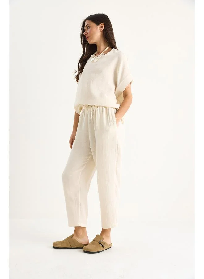 Ginger  Relaxed Fit Top & Pant Coord Set for Women | Best Price UAE