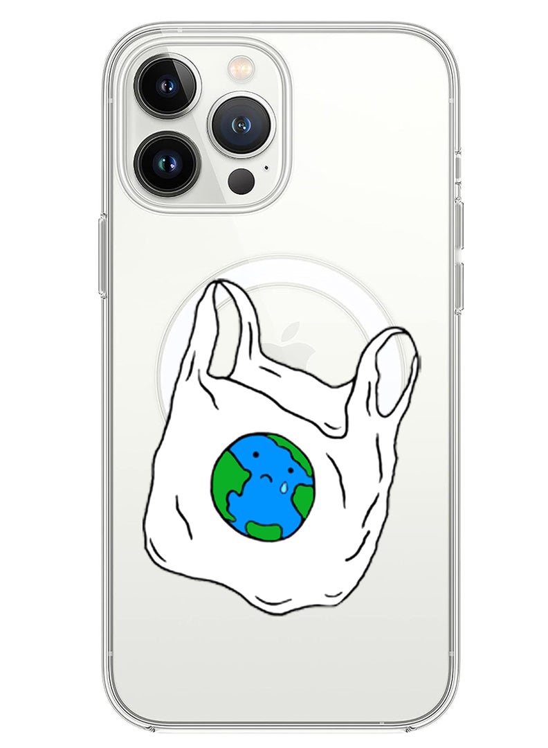 Theodor Magnetic Case for iPhone 14 Pro 6.1-inch Compatible with MagSafe Wireless Charging, Shockproof Phone Bumper Cover No Plastic - Image 1