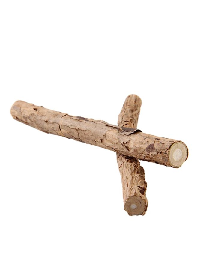 أوتاد طقم عصي حشيشة الهر ماتاتابي لضروس الحيوانات الأليفة، من قطعتين أصفر 17x0.5x3.8سم - Image 4