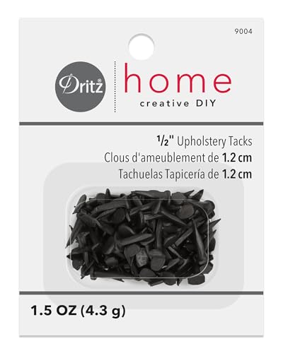 Dritz Home 9004 Upholstery Tacks, #6 - (1/2-Inch), Black (1.5-Ounce) - Image 5