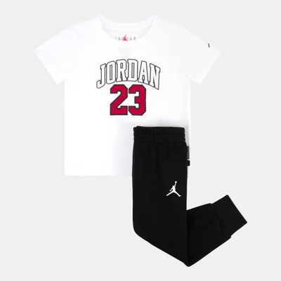 Jordan Kids' Logo T-Shirt and Pants Set