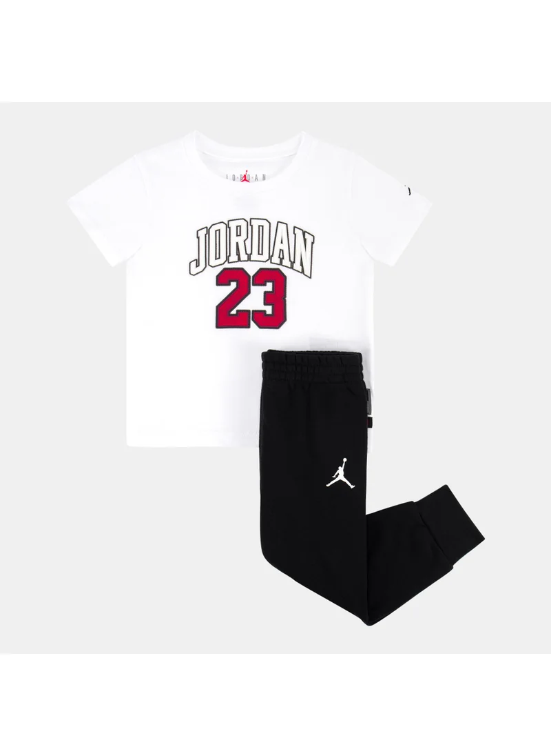 Jordan Kids' Logo T-Shirt and Pants Set