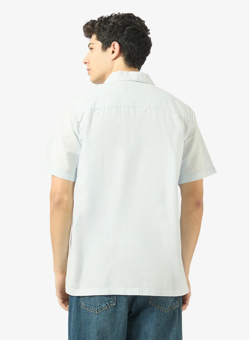 Ripples Mens Resort Collar Shirt