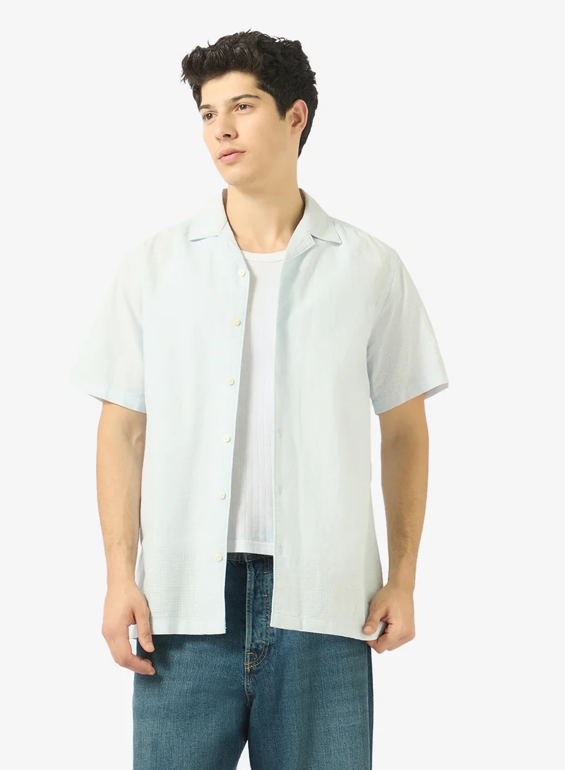 Ripples Mens Resort Collar Shirt