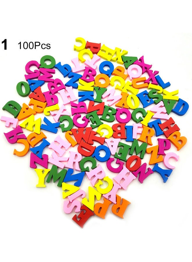 NIBEMINENT 100-Piece Alphabatical Jigsaw Puzzle 7.6x3.6x5.85cm - Image 1