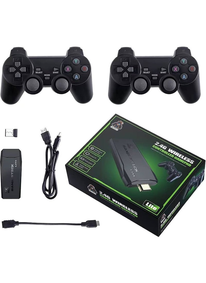 Linva - Wireless Dual Controller Game Console Full HD Game Console Game Stick Tv 20,000 Loaded Game Console Atari Game Console - Image 1