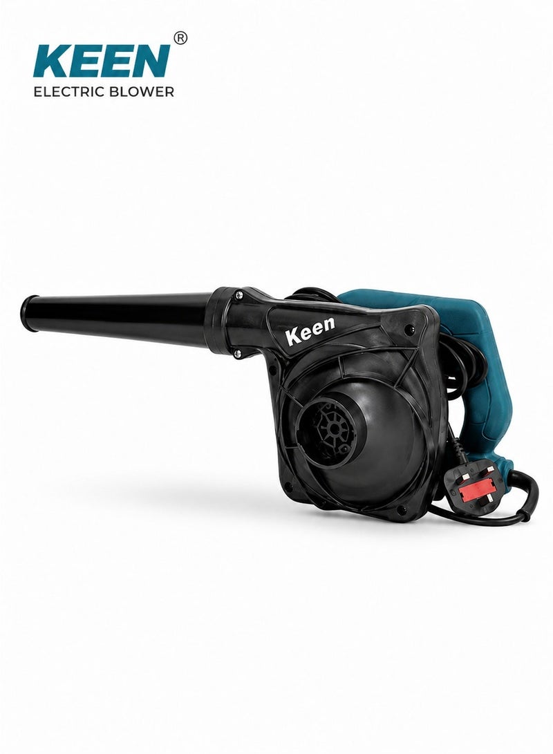 KEEN OS603 750W Electric Blower Professional Air Blower, Wind Volume 3.8M/Min, 220/240V 50/60Hz 16000RPM, Dust Blower for Home, Office, Workshop, Computer, Car Cleaning, Power Tool, Air Cleaning Machine with Nozzle, Ergonomic Handle, ABS BodyXL - Image 1