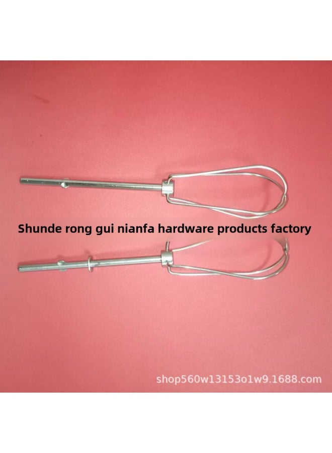 Egg Fork. Stainless Steel Egg Beater. Cream Stick Mixer Manual Egg Beater Stick Direct Egg White-Color:H  - Image 2