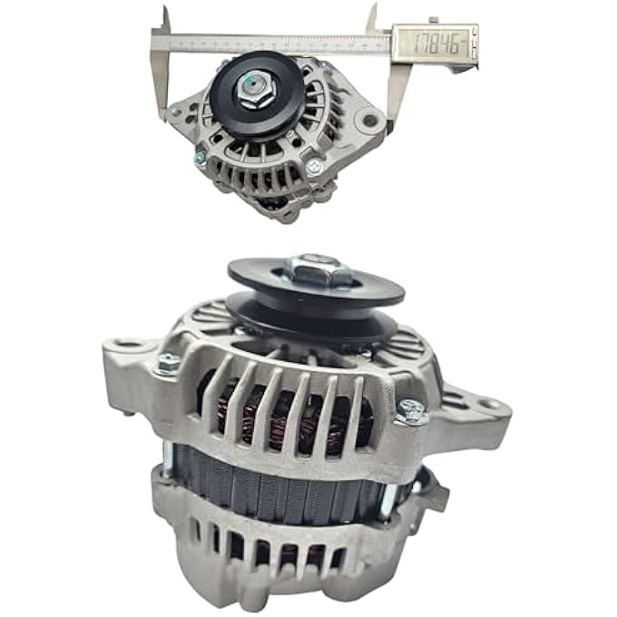 IMIFAFTAbT 3C581-74011 3C581-74012 Alternator 12V 60A Ftis For Kubota M Series M8200 M9000 M6800 M8540 M9540 M5040 M6040 - Image 1