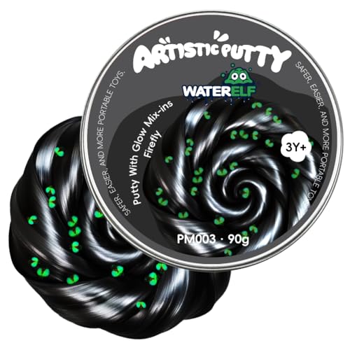 WATERELF Play Putty Slime for Kids Fidget Sensory Artistic Therapy Putty Toys for Boys Girls Adults Stress Relief NonSticky Mixins PM003 - Image 1