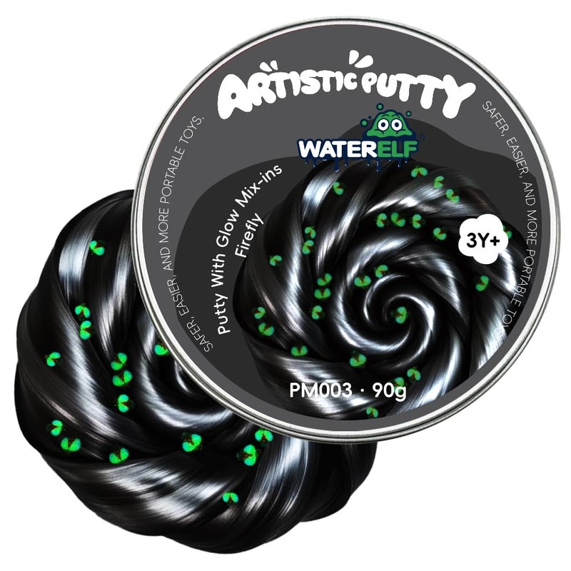 WATERELF Play Putty Slime for Kids Fidget Sensory Artistic Therapy Putty Toys for Boys Girls Adults Stress Relief NonSticky Mixins PM003 - Image 3