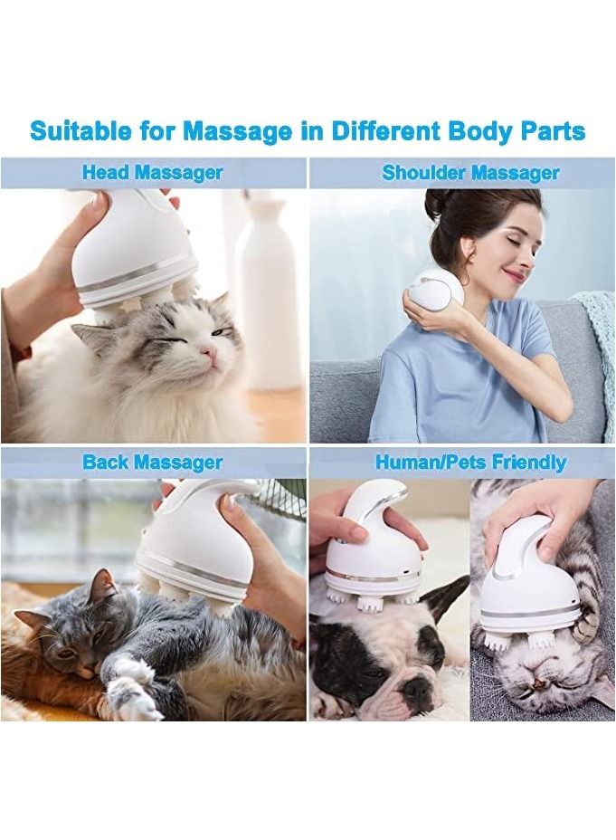 PENG GENERAL Electric Scalp Massager With 8 Kneading Massage Heads - Image 5