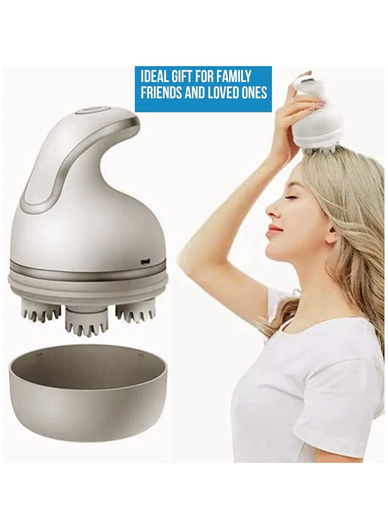 PENG GENERAL Electric Scalp Massager With 8 Kneading Massage Heads - Image 2