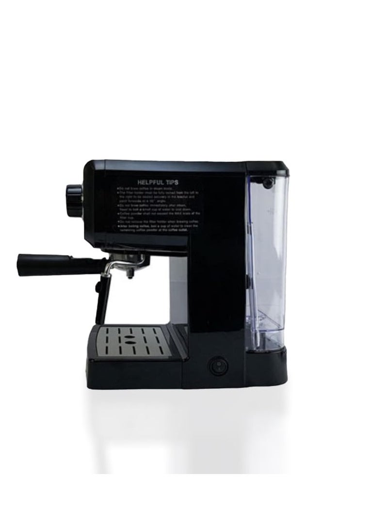 MEBASHI Espresso Coffee Machine - 15 Bar, 1.5L Capacity, with Dual Stainless Steel Filter and Frothing Nozzle(ME-ECM2013)(1140W) - Image 1