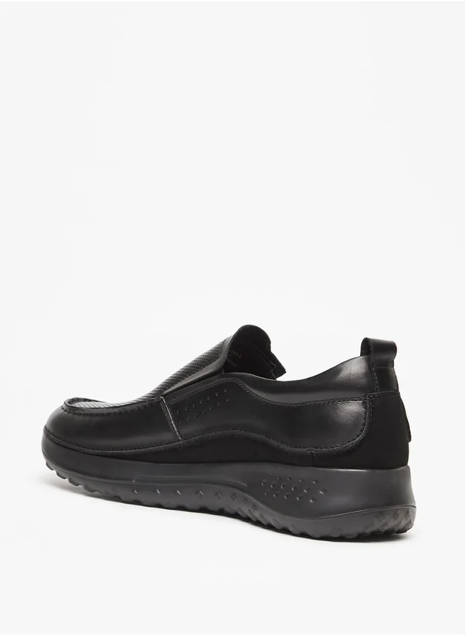 Le Confort Men's Textured Slip-On Loafers