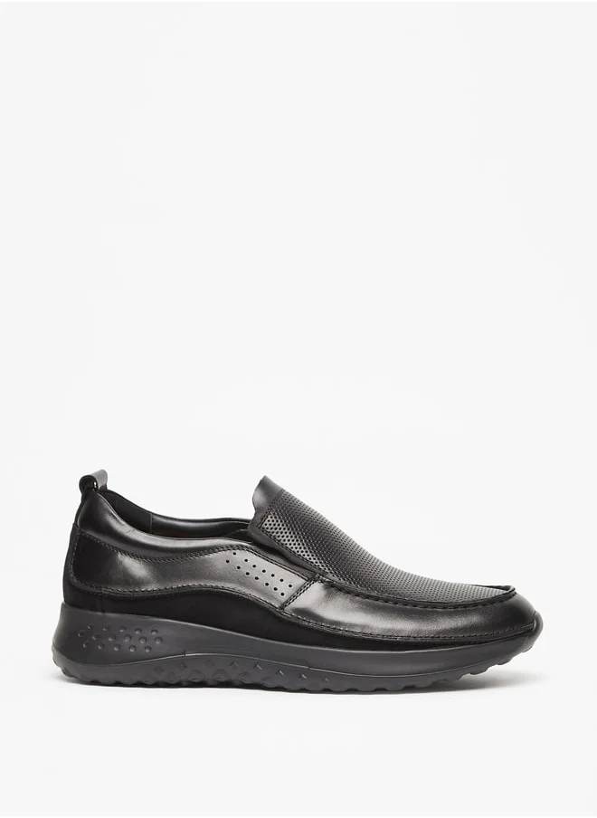 Le Confort Men's Textured Slip-On Loafers