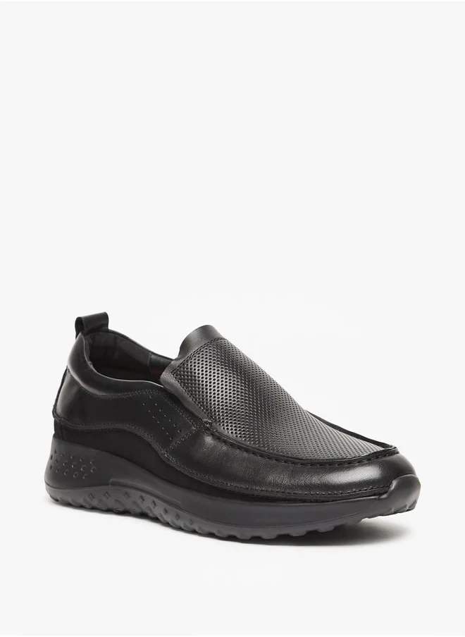 Le Confort Men's Textured Slip-On Loafers