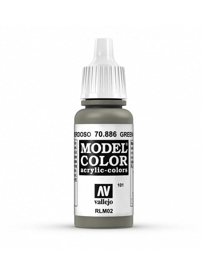 Vallejo Green Grey Model Color 1 Paint, 17ml - Image 1
