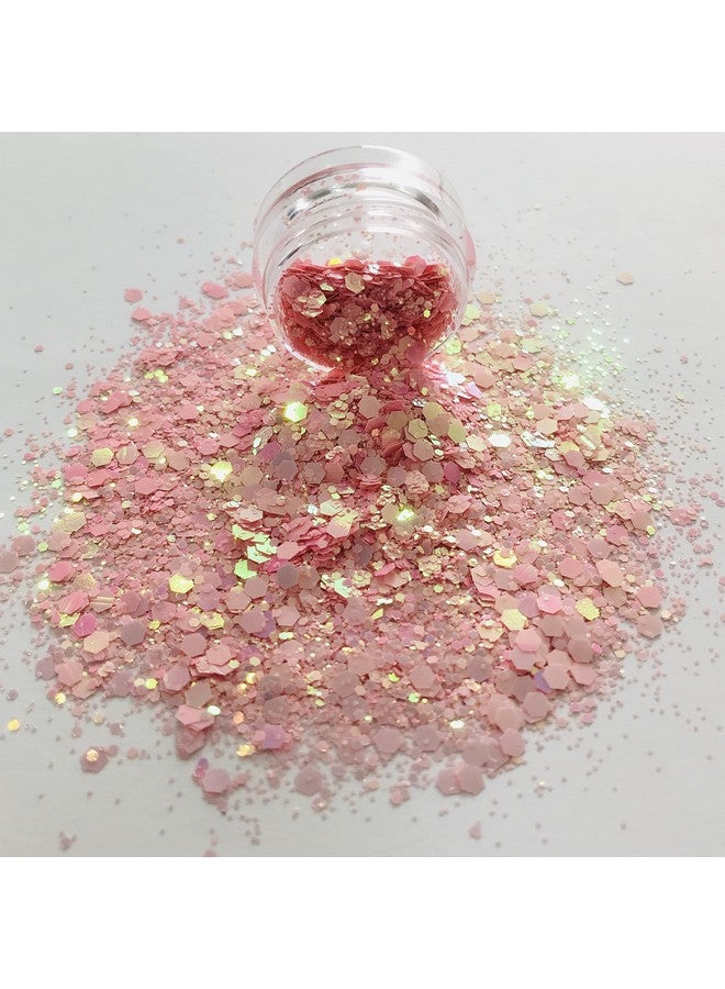 PrettyG 15 Grams/Jarpink Changeable Chunky Mixes Sequins Glitter Festival Rave Beauty Makeup Face Body Nail Art Tumbler Decoration Pcm60 - Image 5