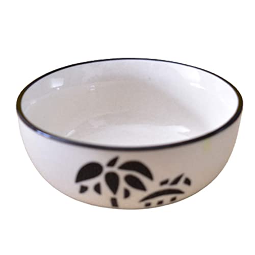 Kunhar Ceramic Serving Bowls (Coconut White, 800 ml) - 1 Piece - Image 1