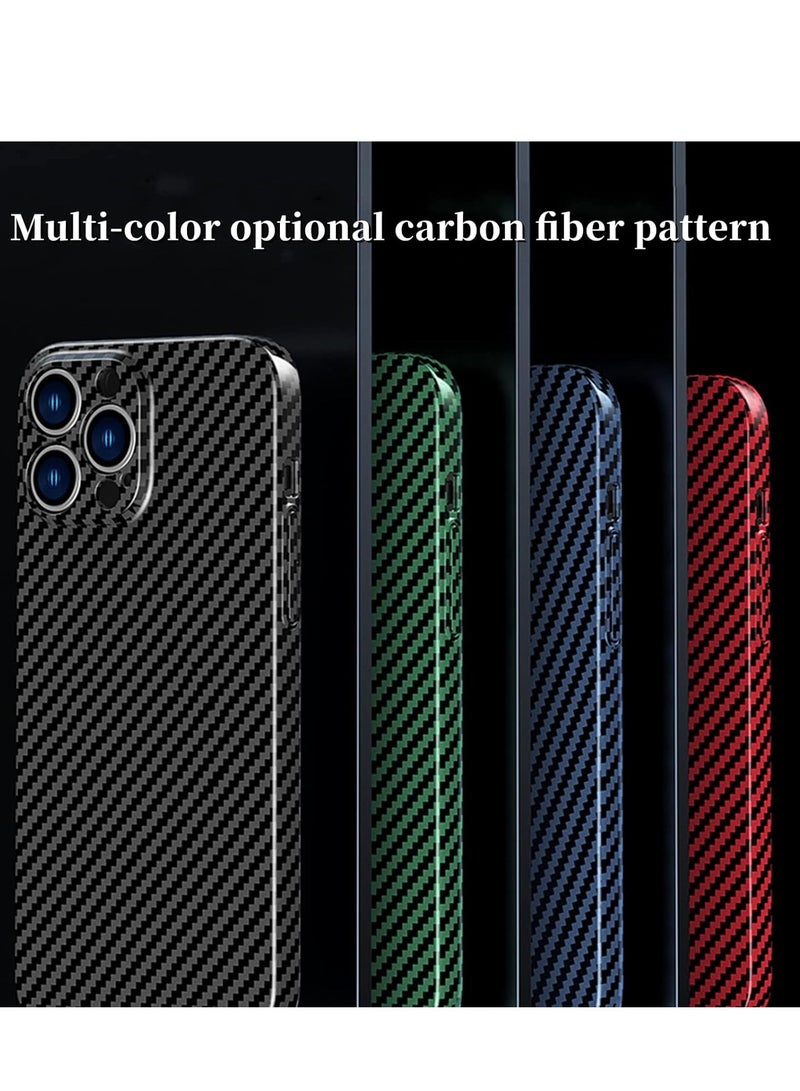 ELTRAZONE Personality Handsome Light Thin Carbon Fiber Pattern PC Phone case Compatible with iPhone 15 Plus Unique Comfortable Cool Shockproof Back Cover - Image 5