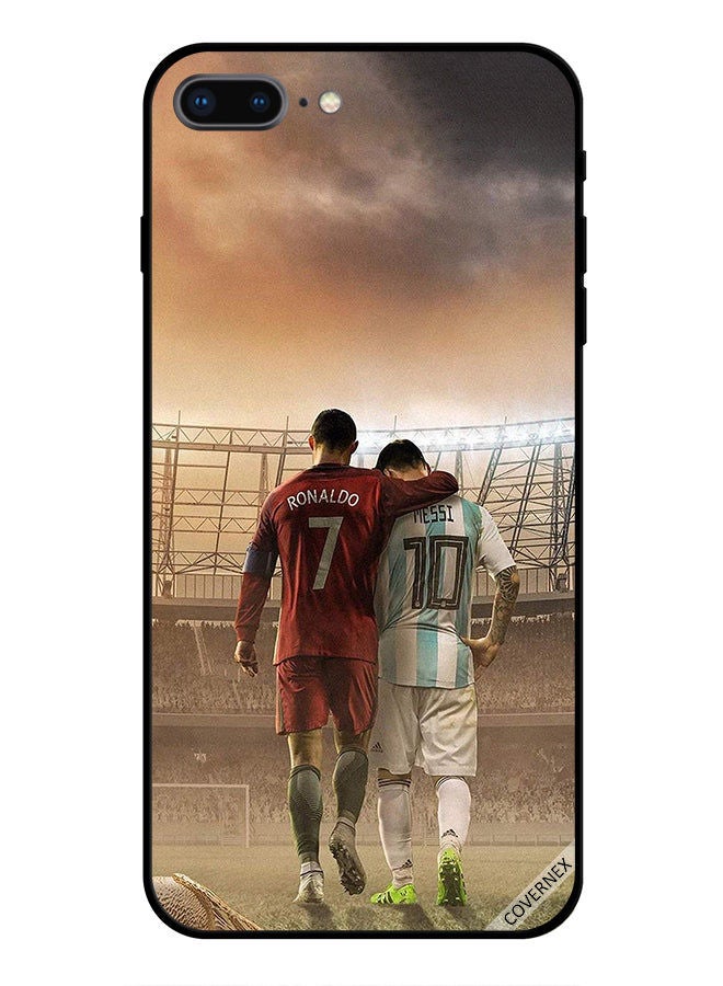Covernex Protective Case Cover For Apple iPhone 7 Plus Messi & Cr7 Ronaldo  - Image 1