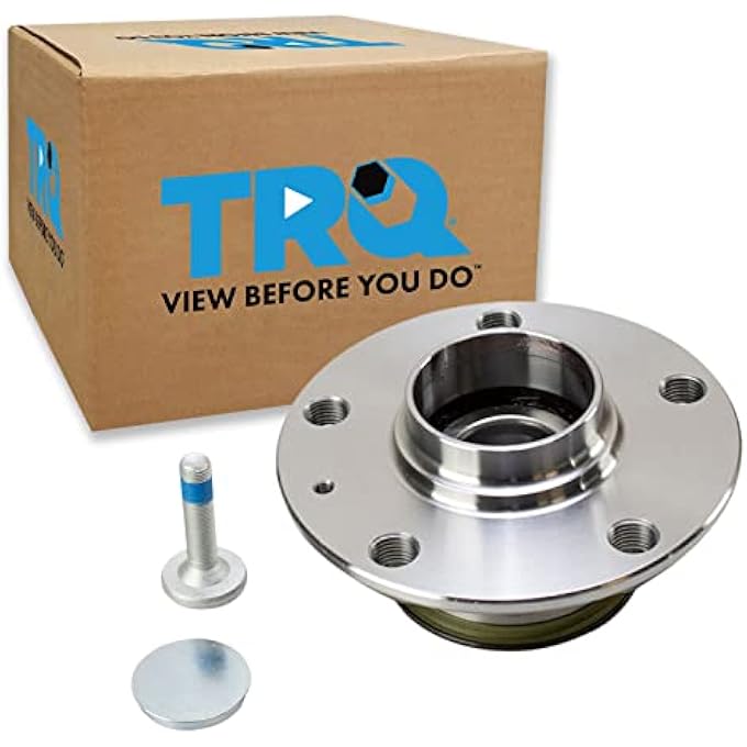 TRQ Rear Wheel Hub  Bearing Left Or Right For Audi Eos Golf Gti Rabbit A3 Vw - Image 2
