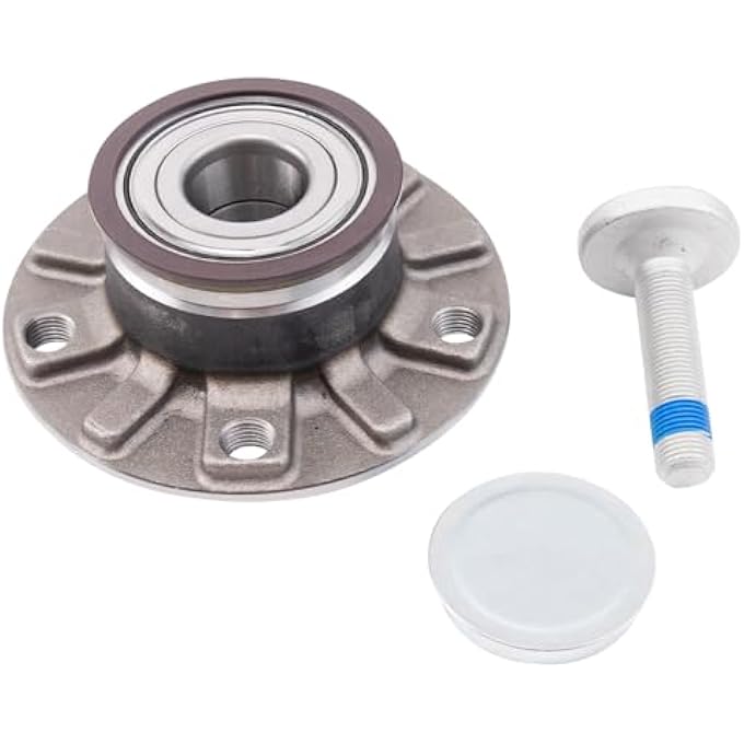 TRQ Rear Wheel Hub  Bearing Left Or Right For Audi Eos Golf Gti Rabbit A3 Vw - Image 4