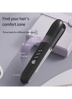 General 2-in-1 Ionic Hair Straightener & Curling Iron – Dual Styling with Ceramic Plates  - Image 2