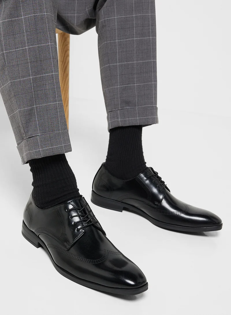 Robert Wood Wing Cap Design Formal Lace Ups